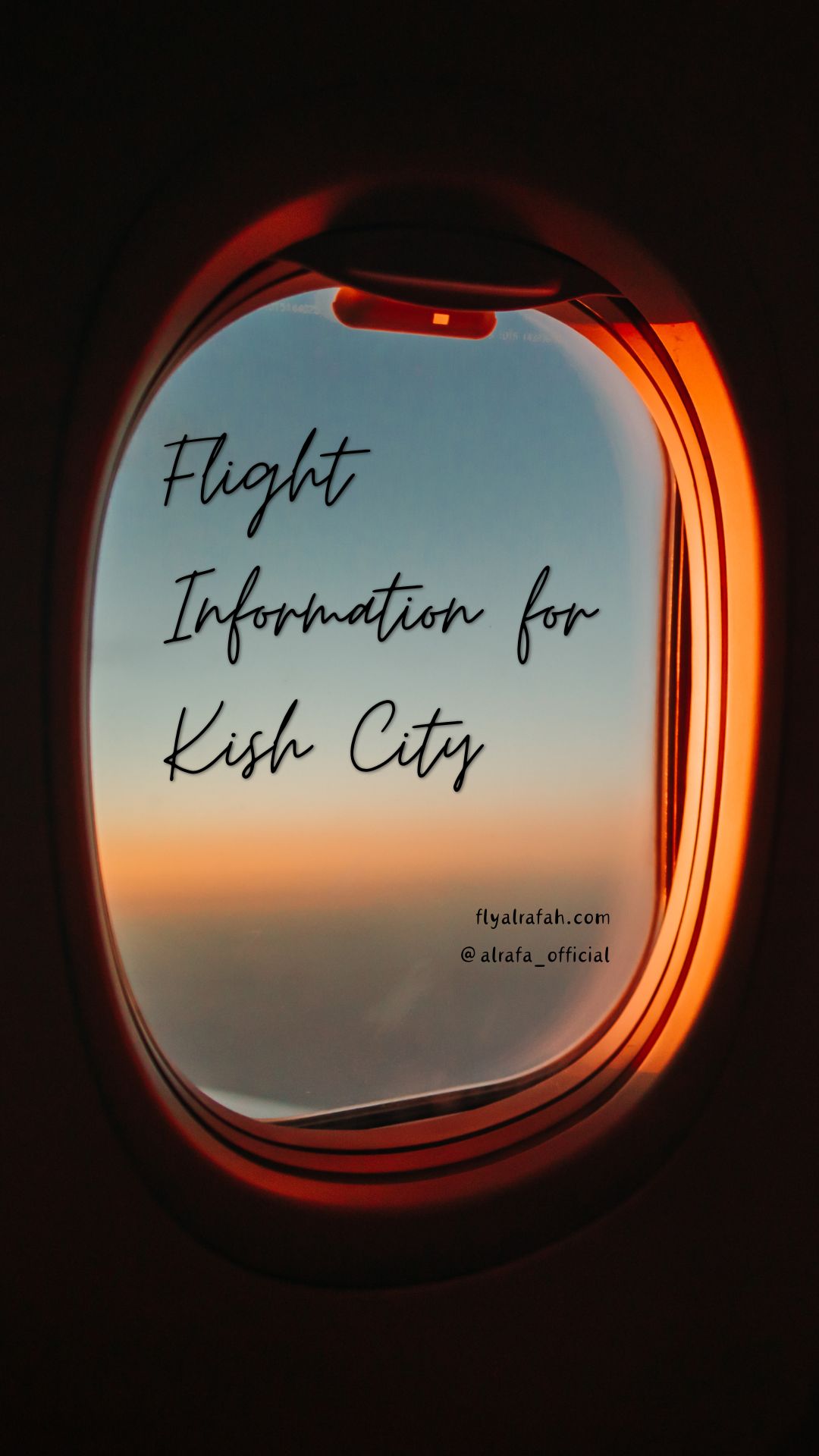 Flight Information for Kish City