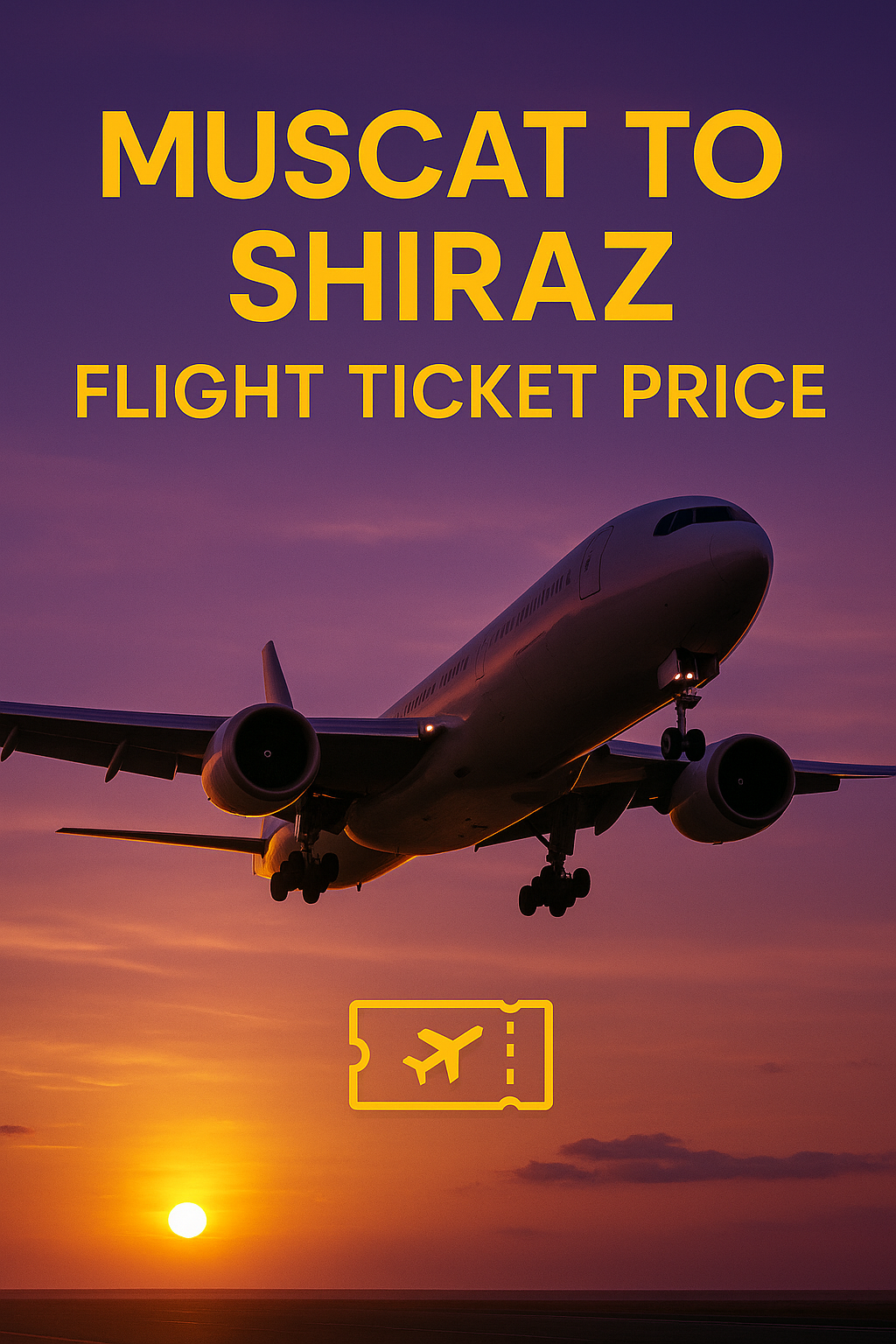 Muscat to Shiraz Flight Ticket Price