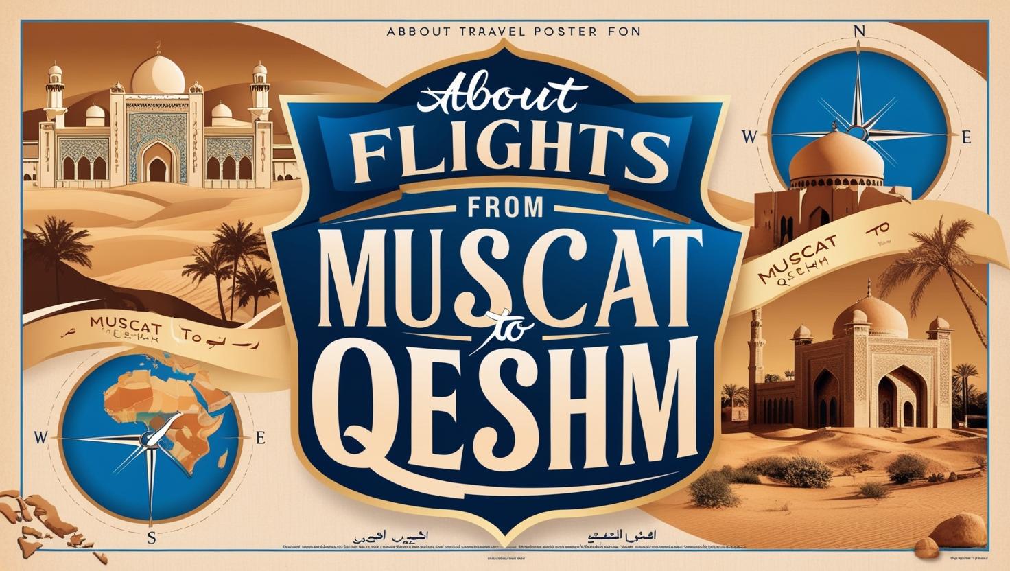 Flights From Muscat To Qeshm