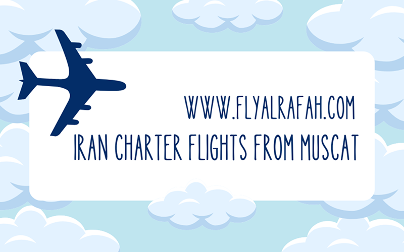 Iran Charter Flights from Muscat