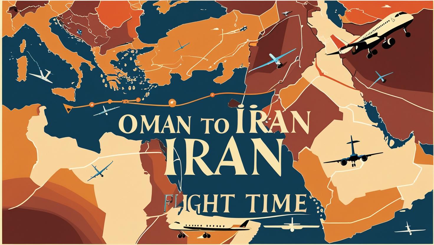 Oman to Iran Flight Time