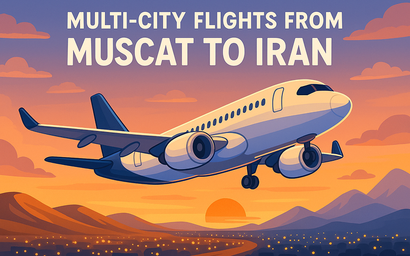 Multi-City Flights from Muscat to Iran