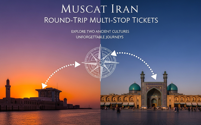 Muscat Iran Round-Trip Multi-Stop Tickets