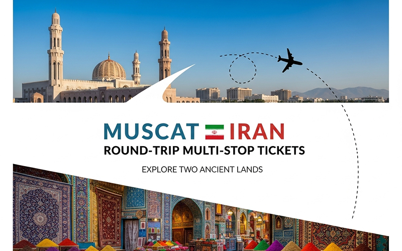 Muscat Iran Round‑Trip Multi‑Stop Tickets