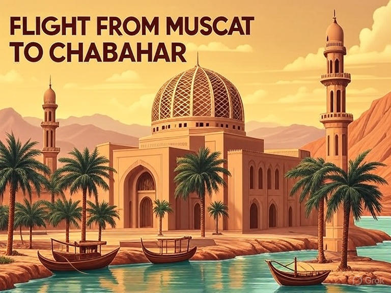 Chabahar Flight from Muscat
