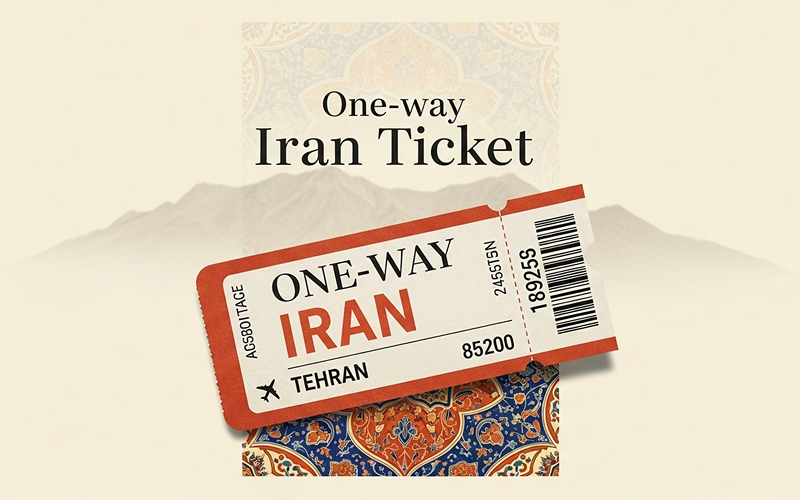 One-way Iran Ticket