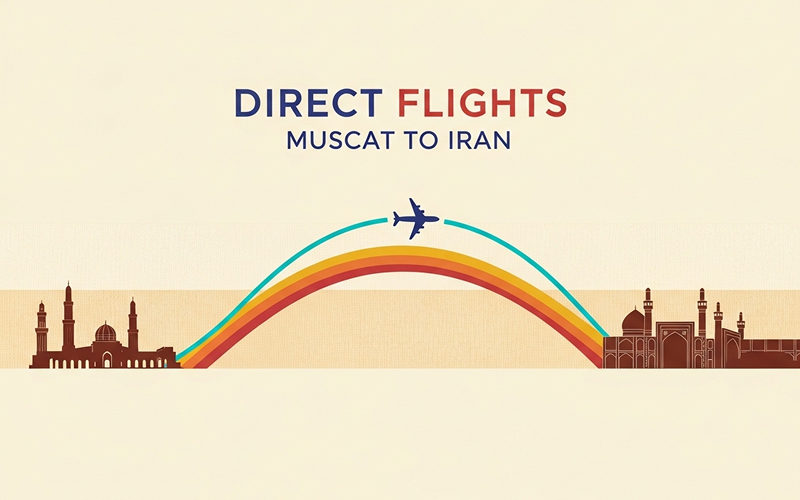 Direct Flights from Muscat to Iran