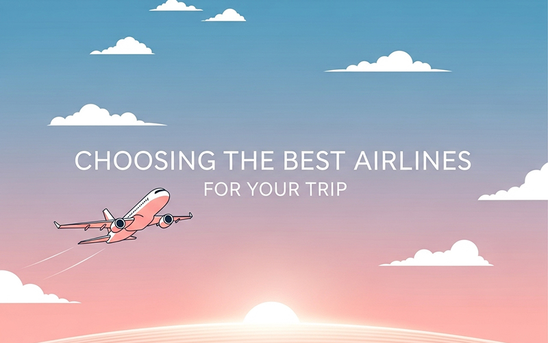 choosing the best airlines for your trip